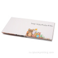 Детские детские картонные английские сюжетные доски печати книжную печать